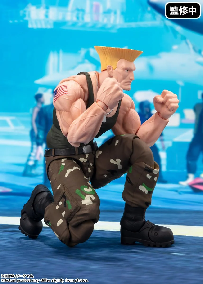 Guile Street Fighter IV Series 2  Action Figure - Image 3