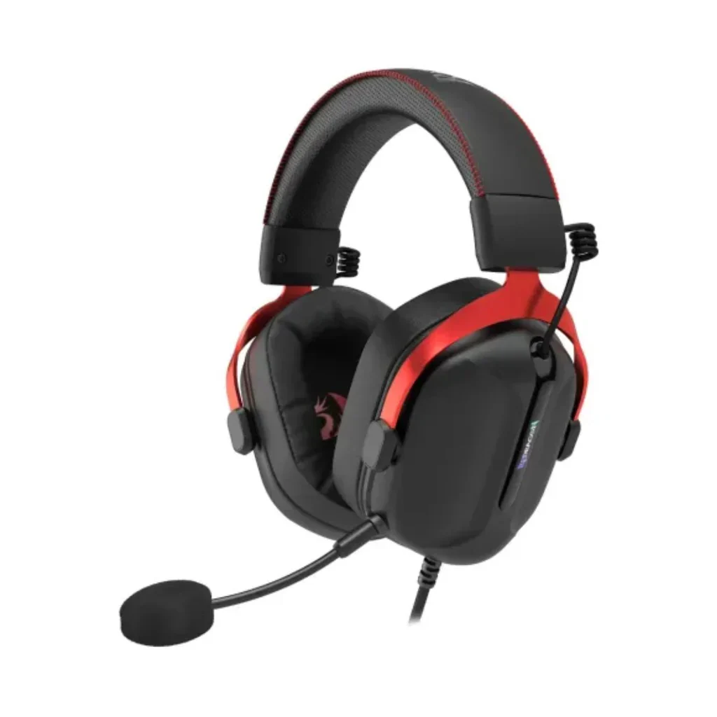 Redragon CyBill H312 Virtual 7.1 Surround Sound Gaming Headset - Black