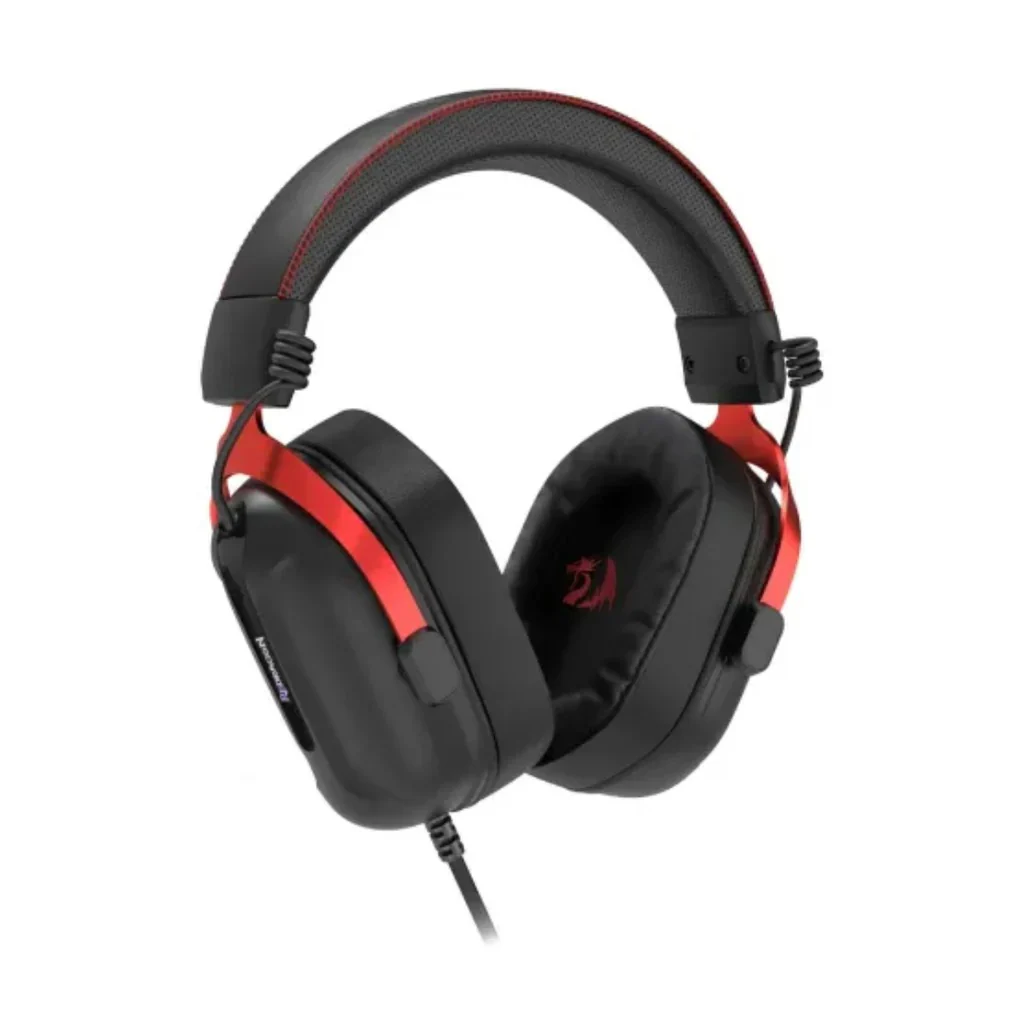 Redragon CyBill H312 Virtual 7.1 Surround Sound Gaming Headset - Black - Image 3