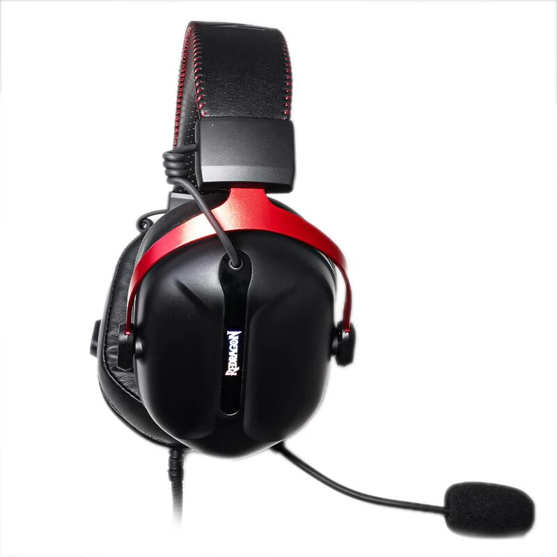 Redragon CyBill H312 Virtual 7.1 Surround Sound Gaming Headset - Black - Image 4