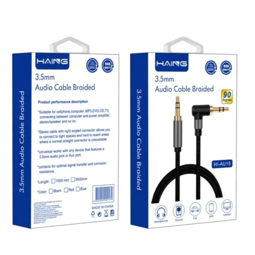Haing DC3.5M/DC3.5MM CABLE 90 DEGREEHI-AU15 - Image 2