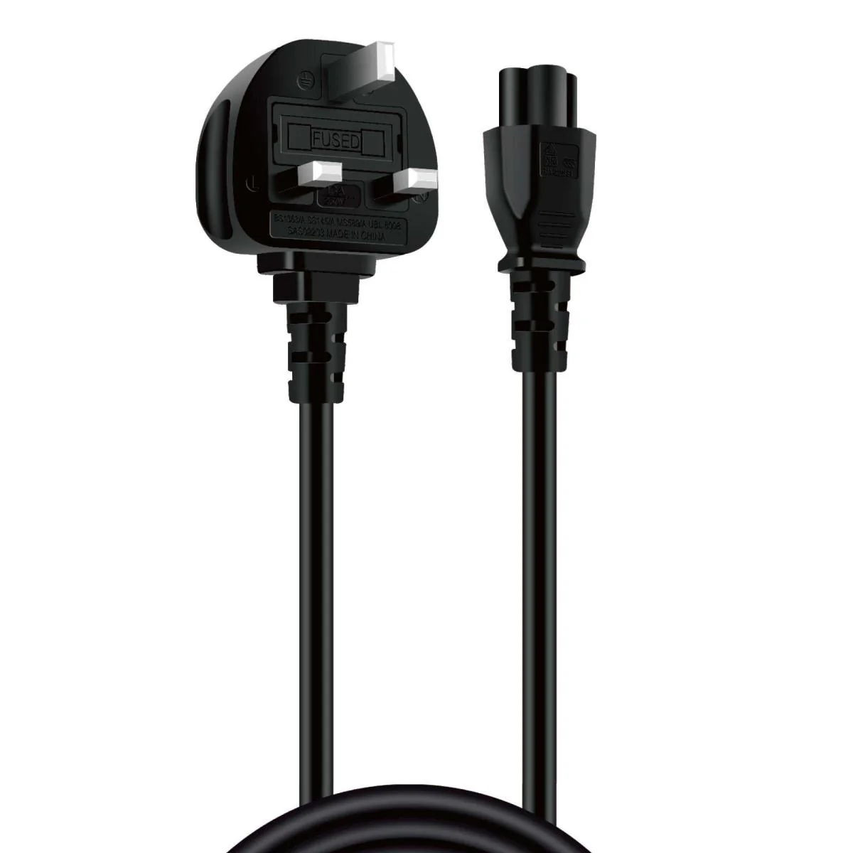 HAING HI-1034-UPC-150C UK 3 Pin to C5 Power Cable 1.5M