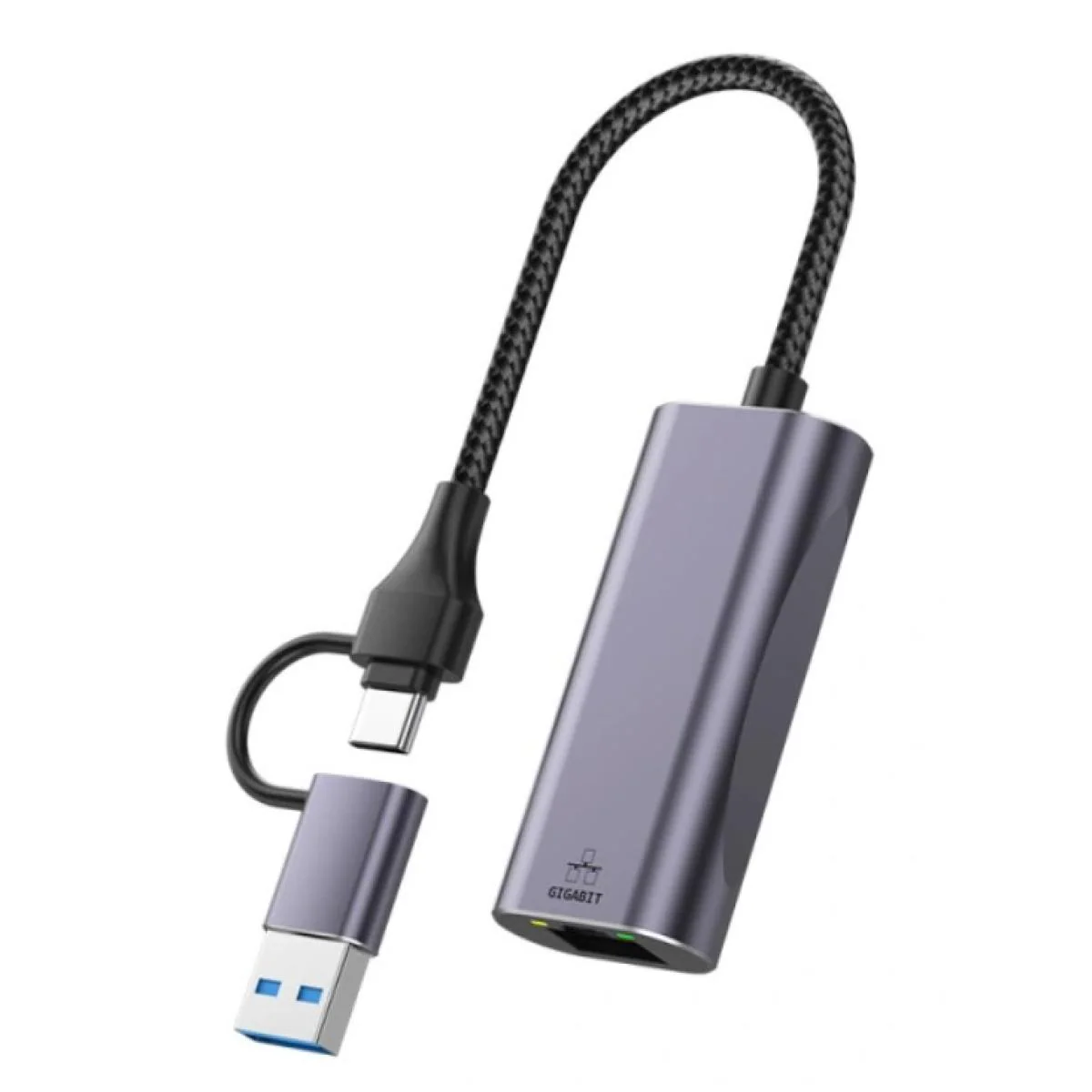 HAING HI-3003-TUL USB Type-C Gigabit Ethernet Adapter - Image 2