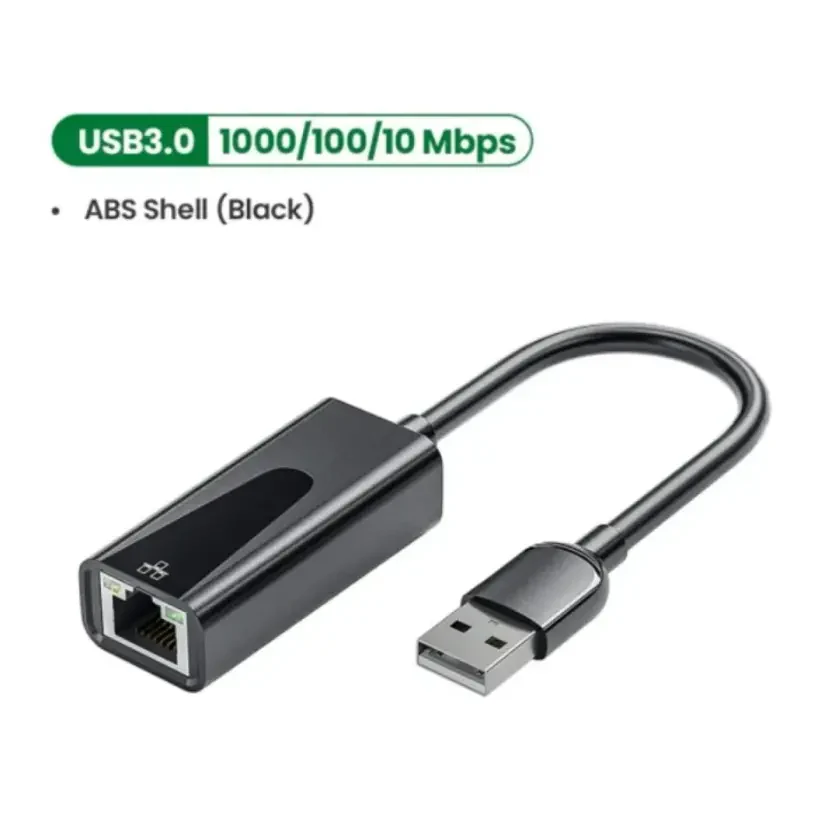 HAING HI-3032-UGE USB 3.0 To Gigabit Ethernet Adapter - Image 2
