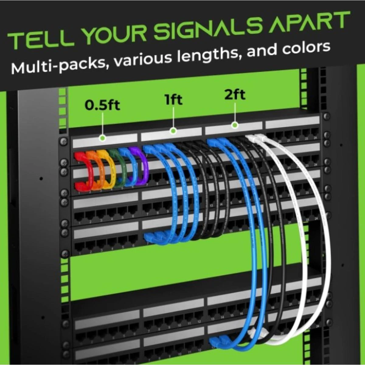 HAING HI-CAT702-3M 10 Gbps High Speed SFTP CAT7 Ethernet Cable 3M - Image 4