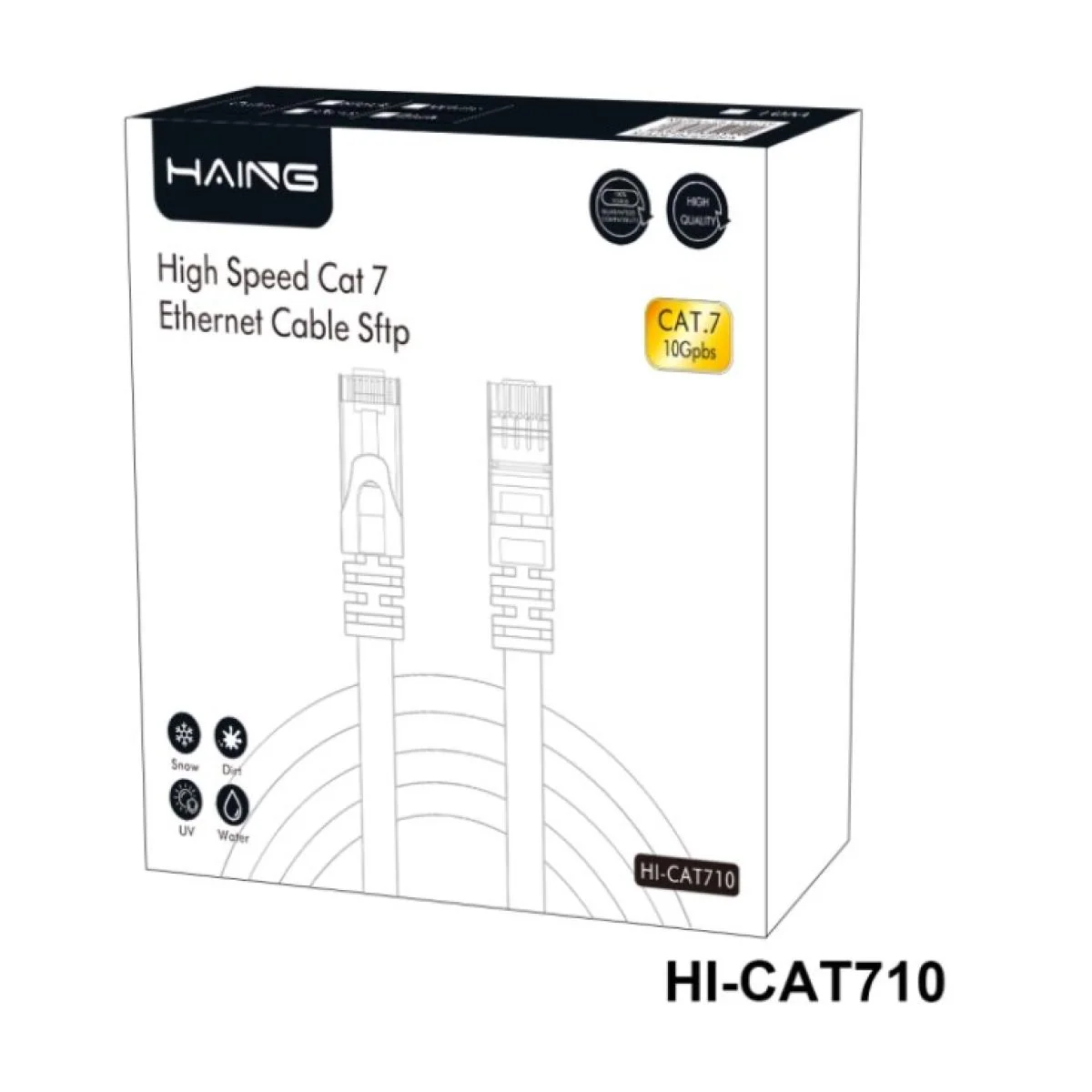HAING HI-CAT704-20M High Speed SFTP CAT7 Ethernet Cable 20M