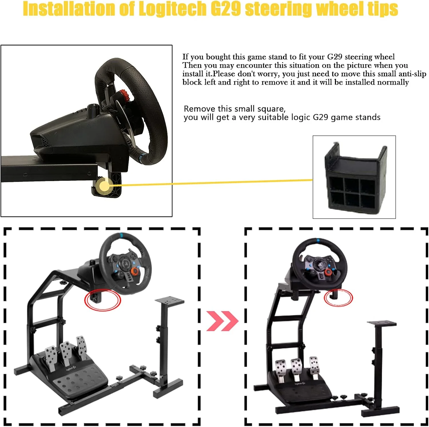 HAPPYGAME 6020 Steering Wheel Stand - Image 2