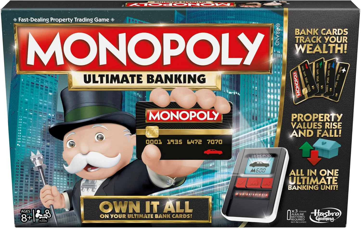 Hasbro Gaming Monopoly Ultimate Banking