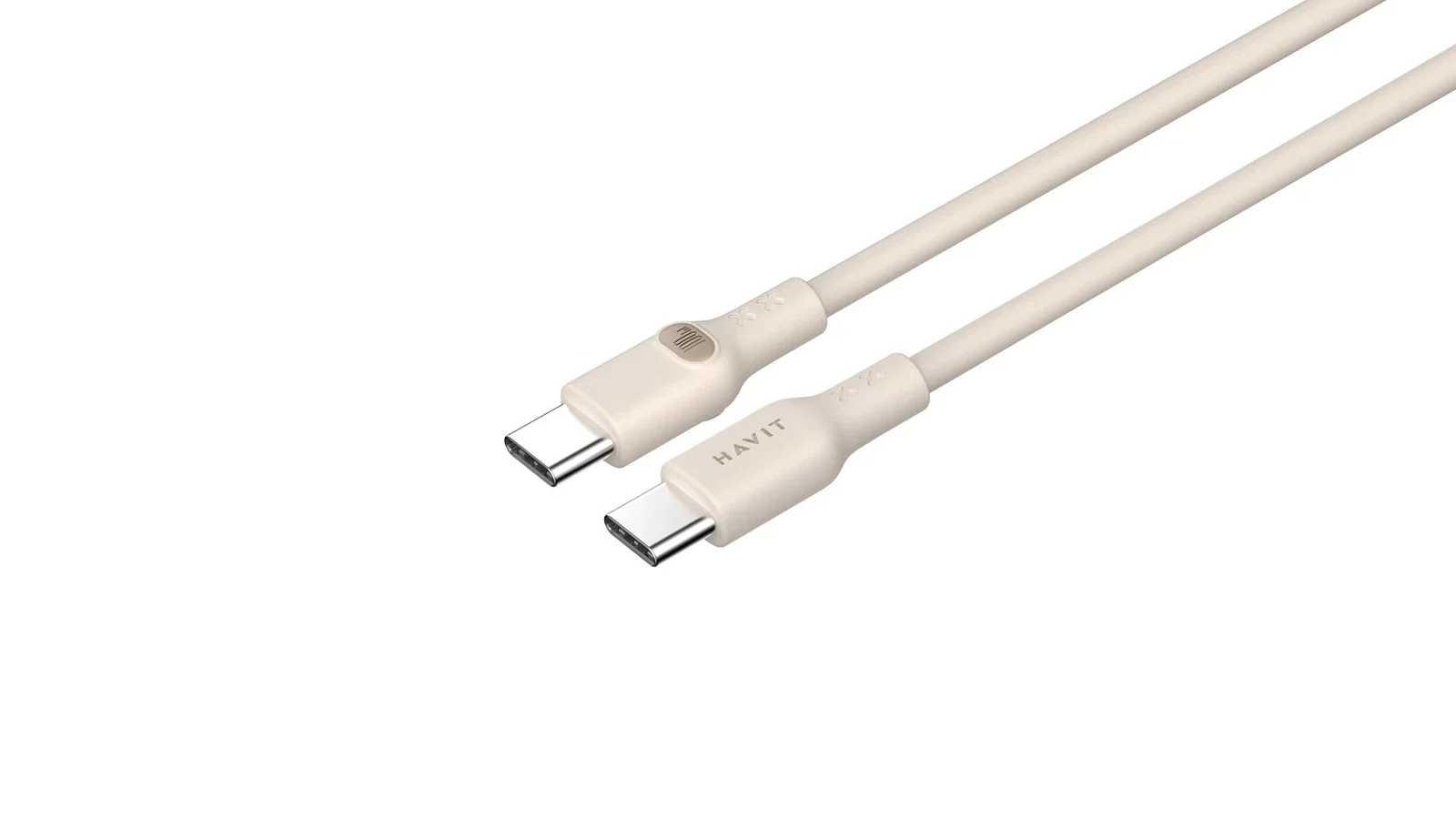 HAVIT CB6284 USB-C to USB-C Silicon Cable 2m - Image 2