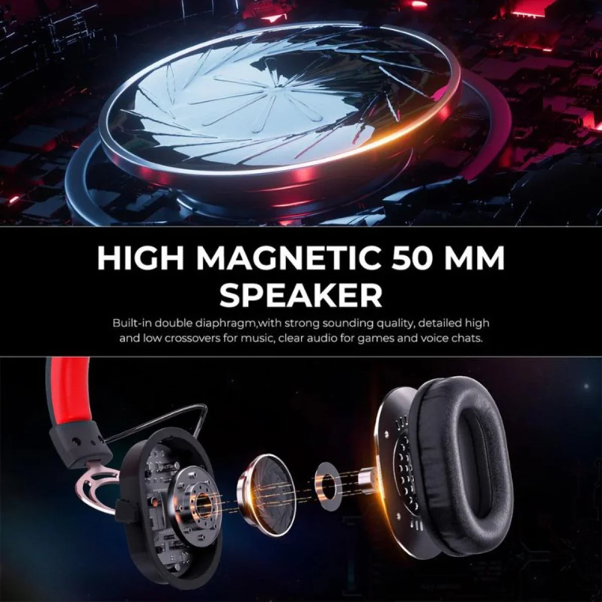 HAVIT H2008D Gaming Headset with 3.5mm Jack - Image 4