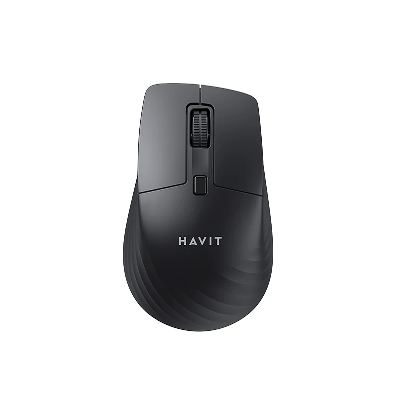 Havit MS58WB Wireless Dual_mode 2.4Ghz + Bluetooth 5.2, 2400DPI, Mouse (Black)