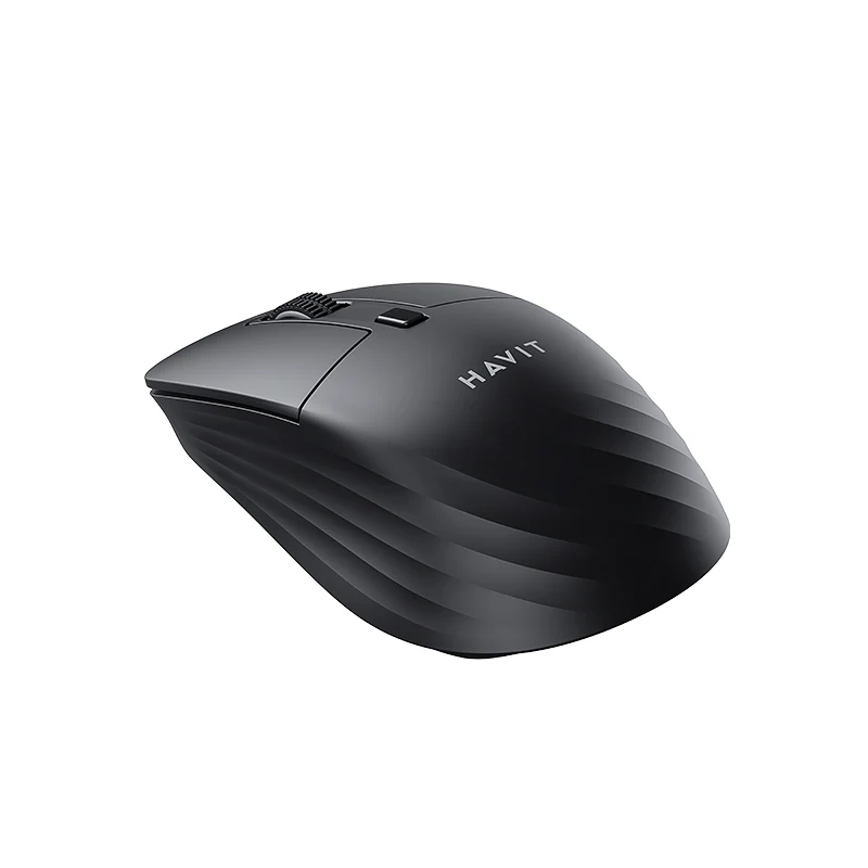 Havit MS58WB Wireless Dual_mode 2.4Ghz + Bluetooth 5.2, 2400DPI, Mouse (Black) - Image 2