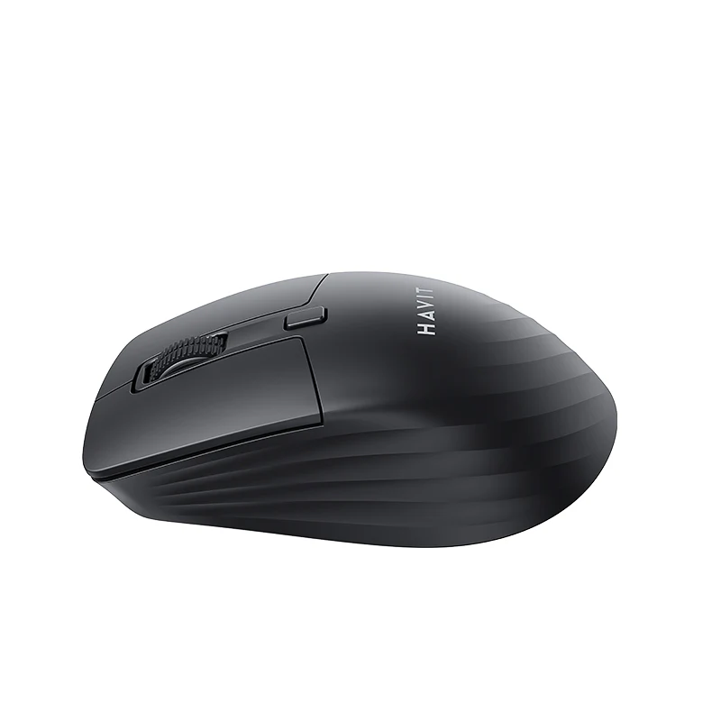 Havit MS58WB Wireless Dual_mode 2.4Ghz + Bluetooth 5.2, 2400DPI, Mouse (Black) - Image 4