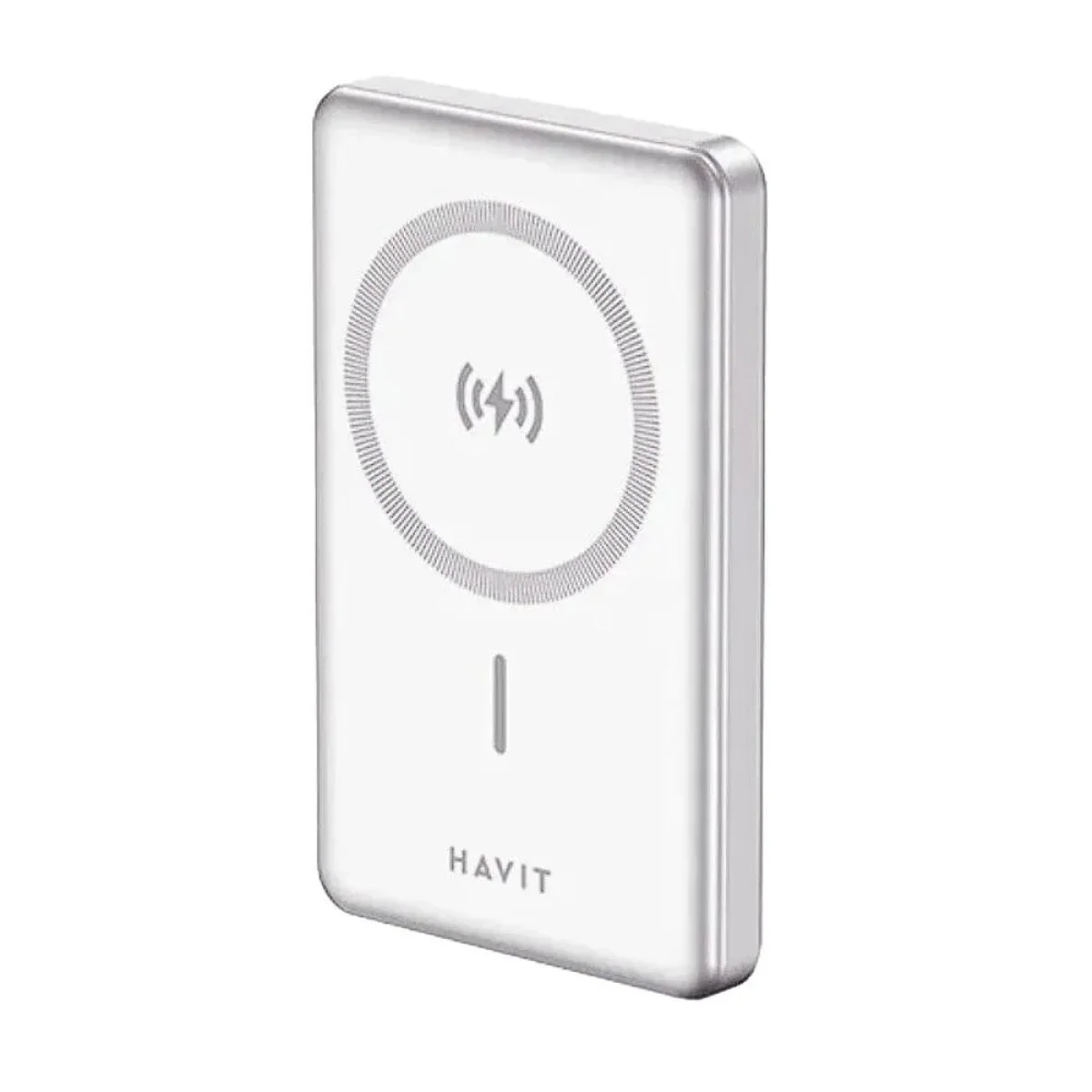HAVIT PB5203 Magnetic Power Bank – Silver - Image 3