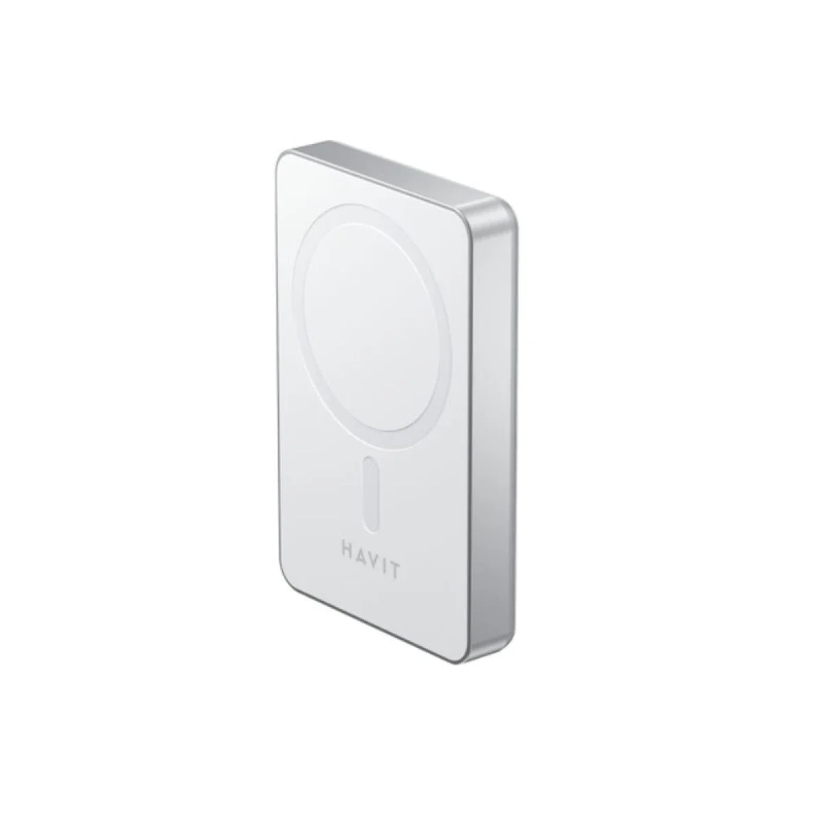 HAVIT PB5216 5000mAh Magnetic Wireless Power Bank – White - Image 4