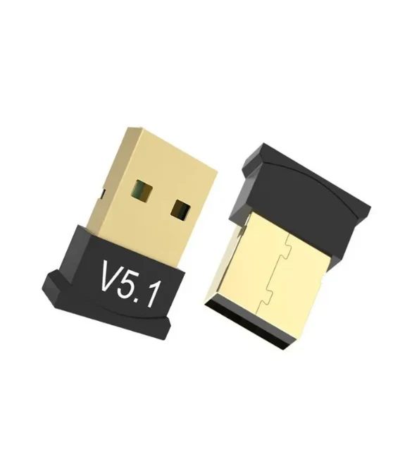 High Speed Wireless USB Bluetooth 5.1 Adapter – B15 Black - Image 2