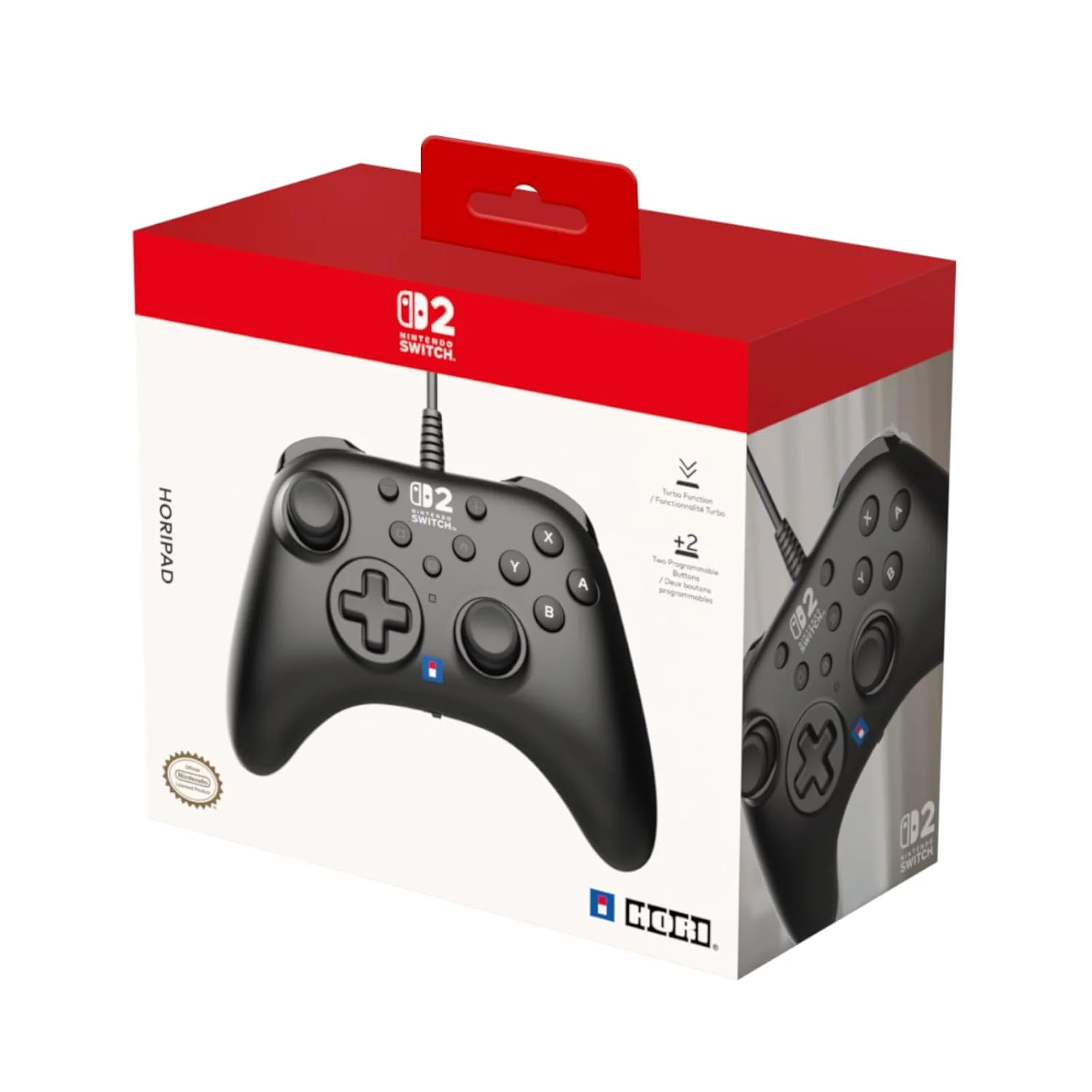 HORI - HORIPAD Turbo for Nintendo Switch 2 - Black - Image 6