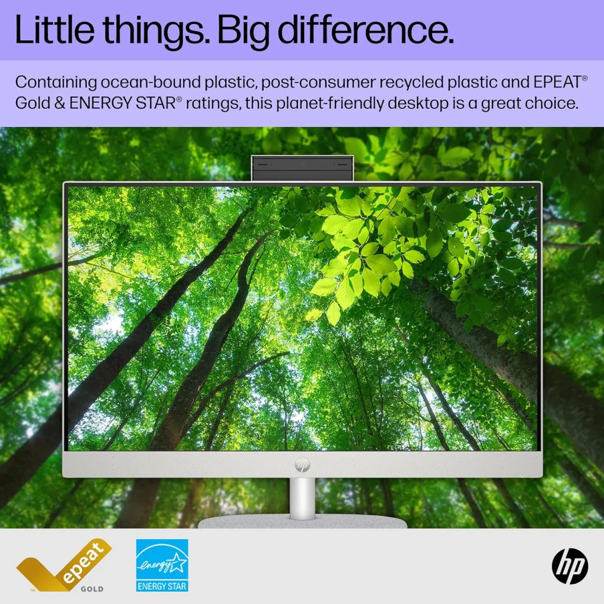 HP 24 inch All-in-One All-in-One | Maokong24I 1C24 | INTEL ULTRA 5-125U | RAM 16GB (1x16GB) DDR5 5600 | SSD 512G 23.8 FHD Antiglare IPS - Image 3