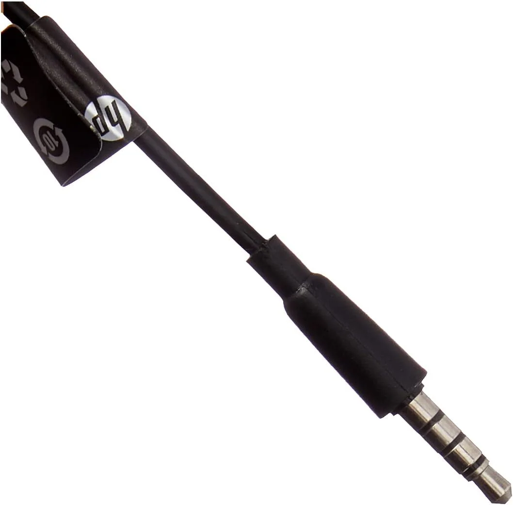 HP DHE-1111 Wired Stereo Headset In Ear - Black - Image 2