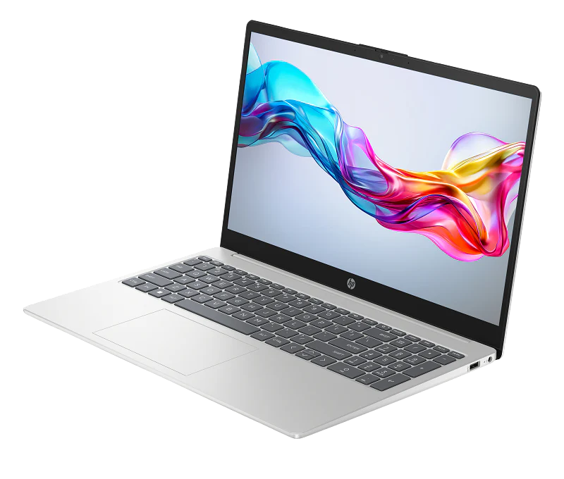 HP Laptop 15-fd0149ne (2023) 13th Gen Intel Core i5 10-Cores Slim Design Backlit Keyboard (Customized) - Silver - Image 3