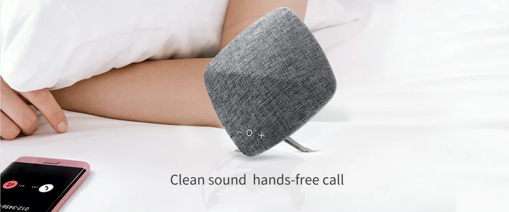 Joyroom M03 Portable Fabric Design Bluetooth Stereo Speaker with Built-in MIC - Image 2