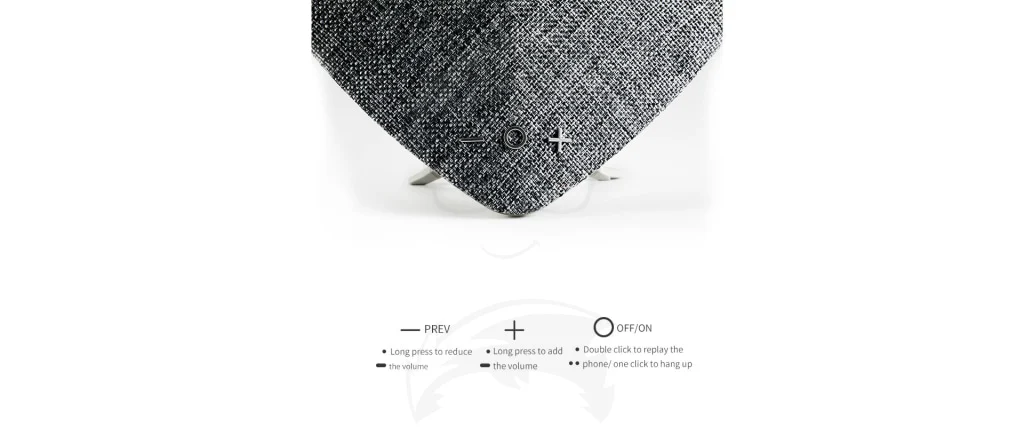 Joyroom M03 Portable Fabric Design Bluetooth Stereo Speaker with Built-in MIC - Image 4