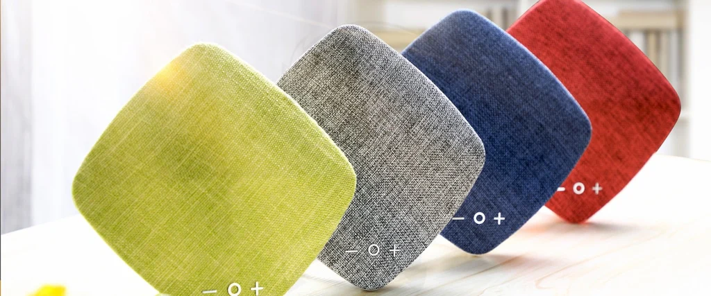 Joyroom M03 Portable Fabric Design Bluetooth Stereo Speaker with Built-in MIC - Image 5