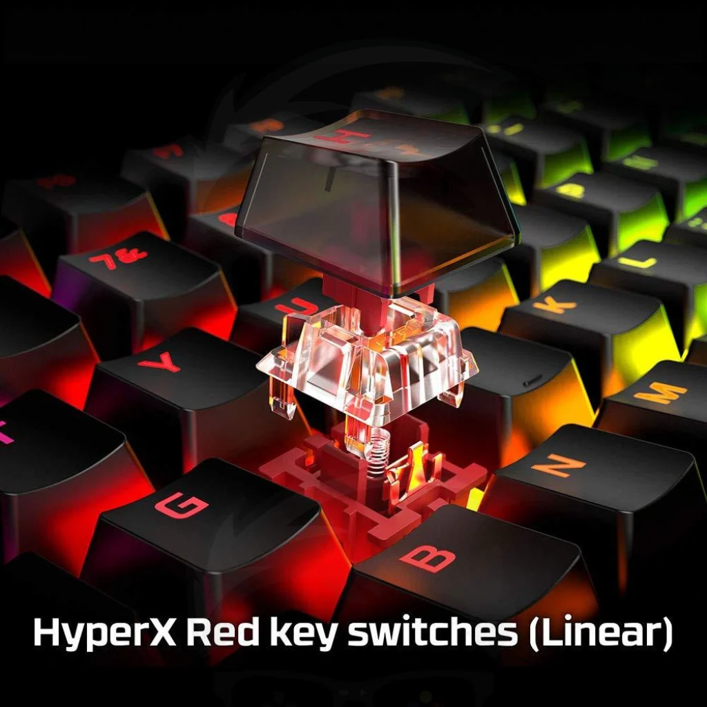 HyperX Alloy Origins Core TKL Mechanical Gaming Keyboard (Aqua Switch) - Image 3