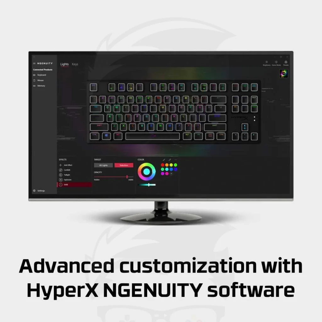 HyperX Alloy Origins Core TKL Mechanical Gaming Keyboard (Aqua Switch) - Image 6