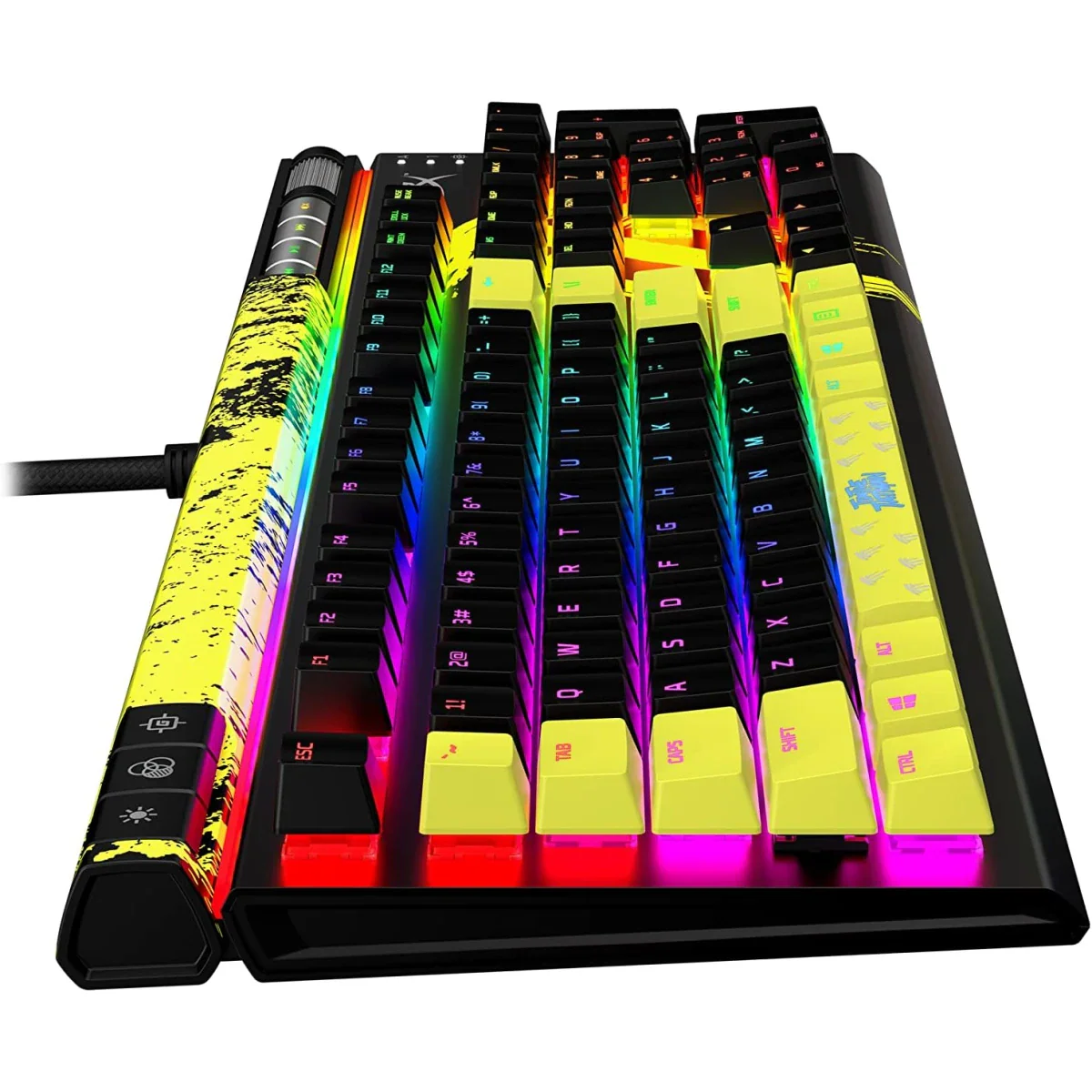 HyperX Alloy Elite 2 Red Switch RGB LED Backlit Customize Full Size 100% Anti-Ghosting 80 Million Keystrokes Mechanical Gaming Keyboard - TimTheTatman Edition - Image 4