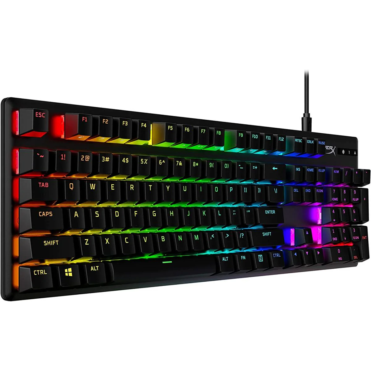 HyperX Alloy Origins  PBT HX Red - Mechanical Gaming Keyboard - Image 2