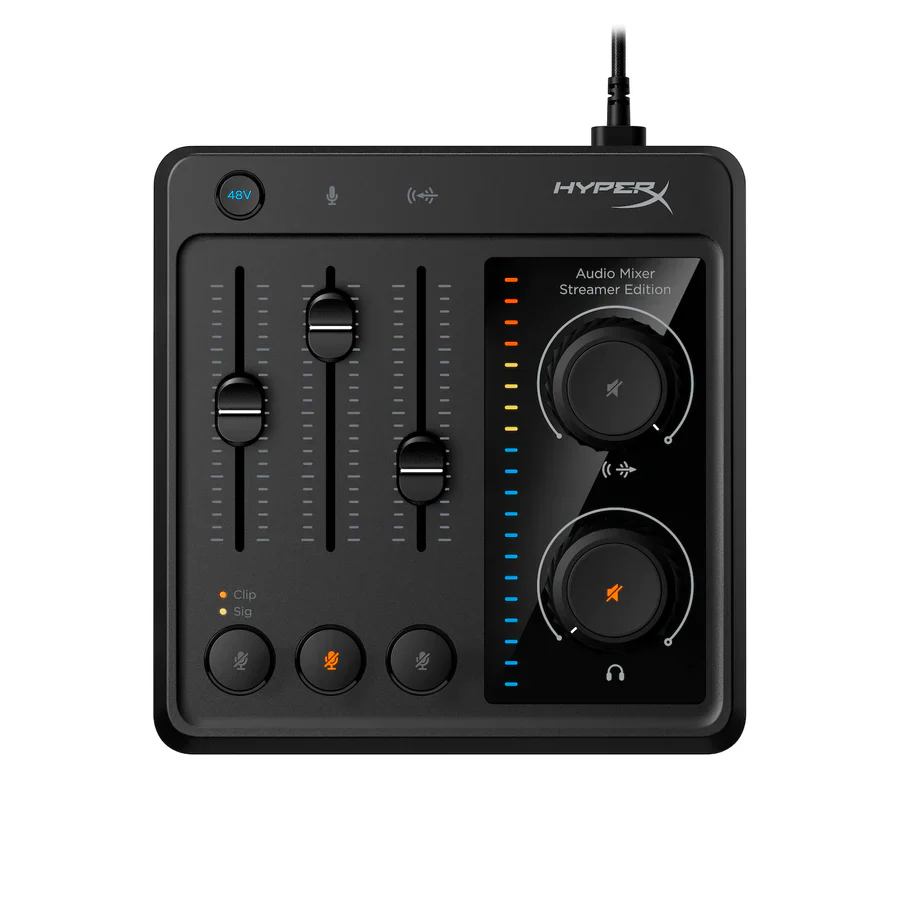 HyperX Audio Mixer - XLR Interface for Creators