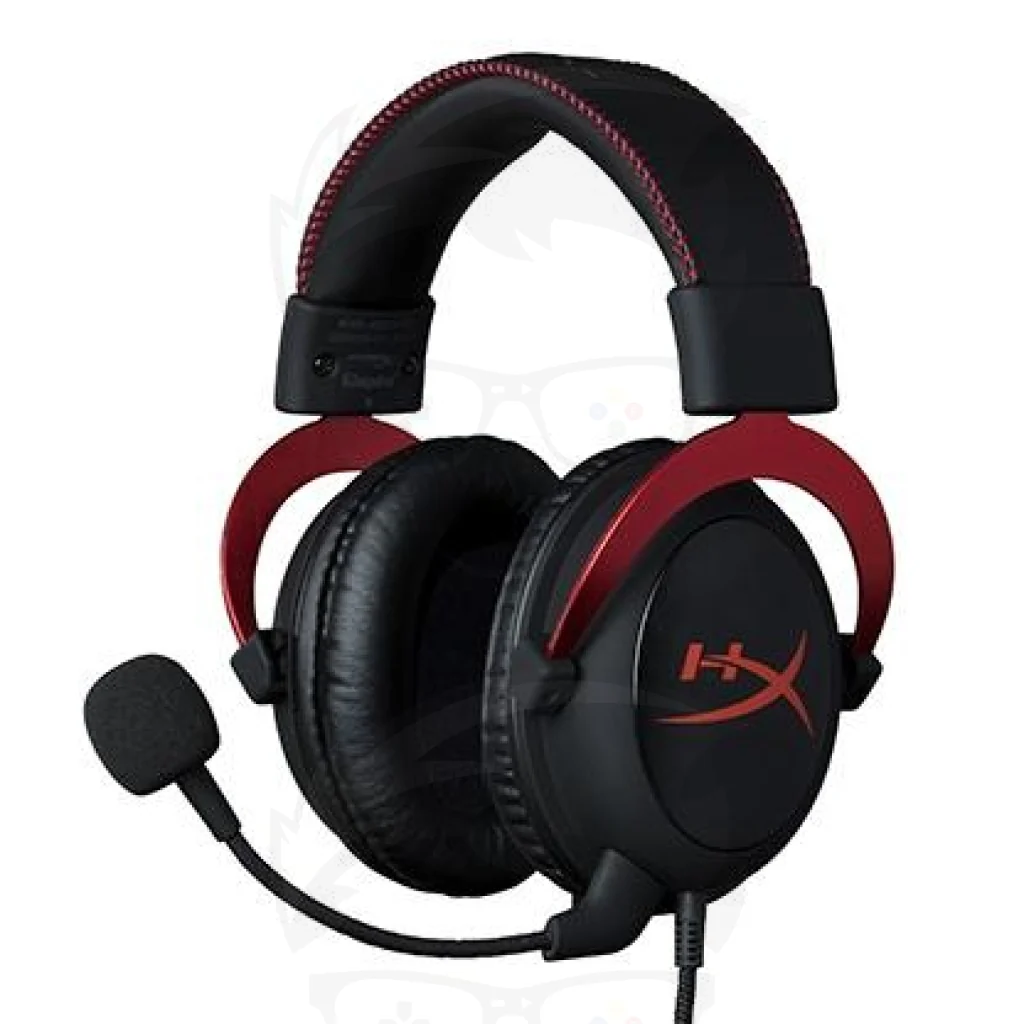 HyperX Cloud II - Gaming Headset, 7.1 PC, PS5, PS4, Xbox Series X|S, Xbox One – Red - Image 3