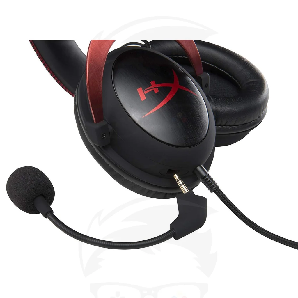 HyperX Cloud II - Gaming Headset, 7.1 PC, PS5, PS4, Xbox Series X|S, Xbox One – Red - Image 4
