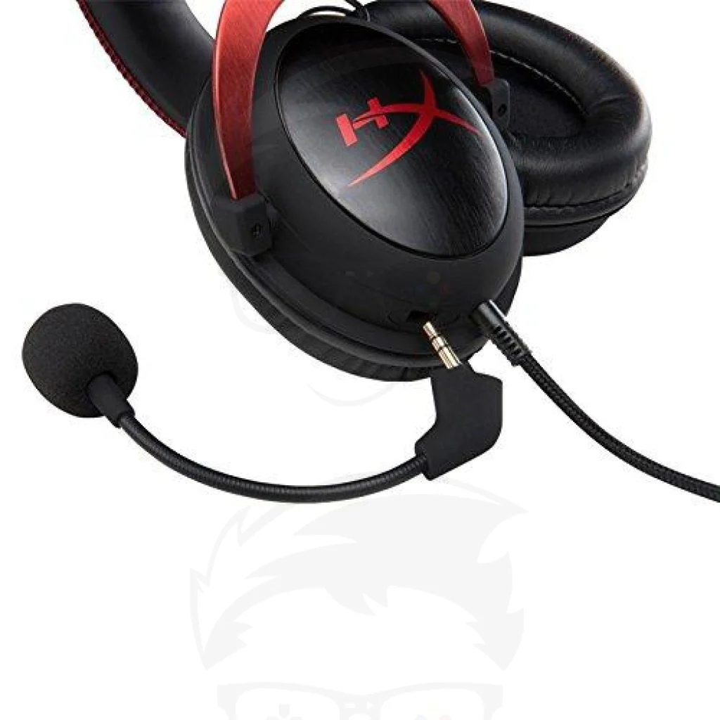 HyperX Cloud II - Gaming Headset, 7.1 PC, PS5, PS4, Xbox Series X|S, Xbox One – Red - Image 6