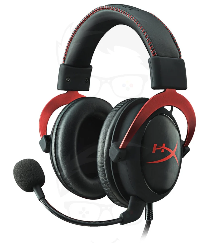 HyperX Cloud II - Gaming Headset, 7.1 PC, PS5, PS4, Xbox Series X|S, Xbox One – Red - Image 7