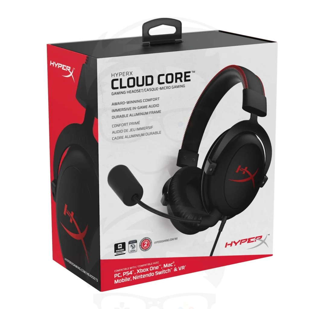 HyperX Cloud Core Wired DTS Gaming Headset - Image 5