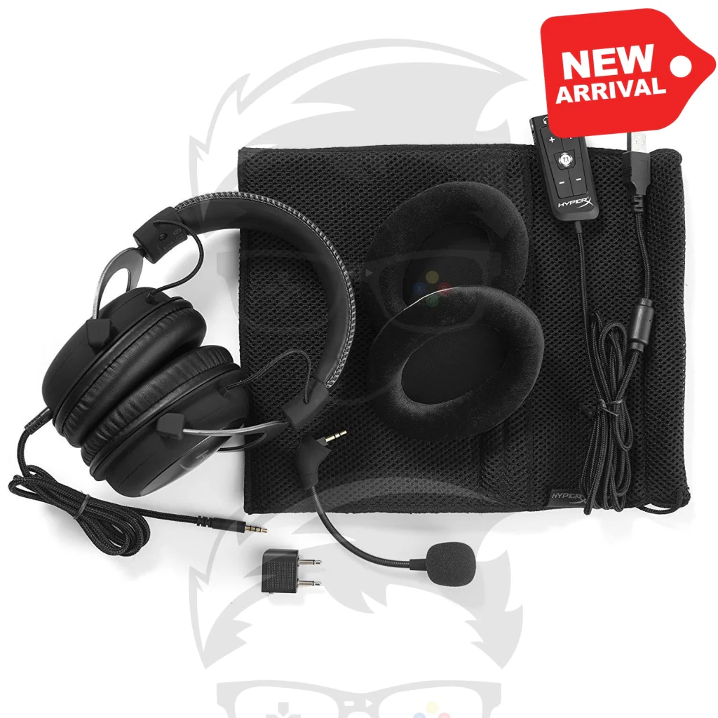 HyperX Cloud II - Gaming Headset, 7.1 PC, PS5, PS4, Xbox Series X|S, Xbox One – Gun Metal - Image 4