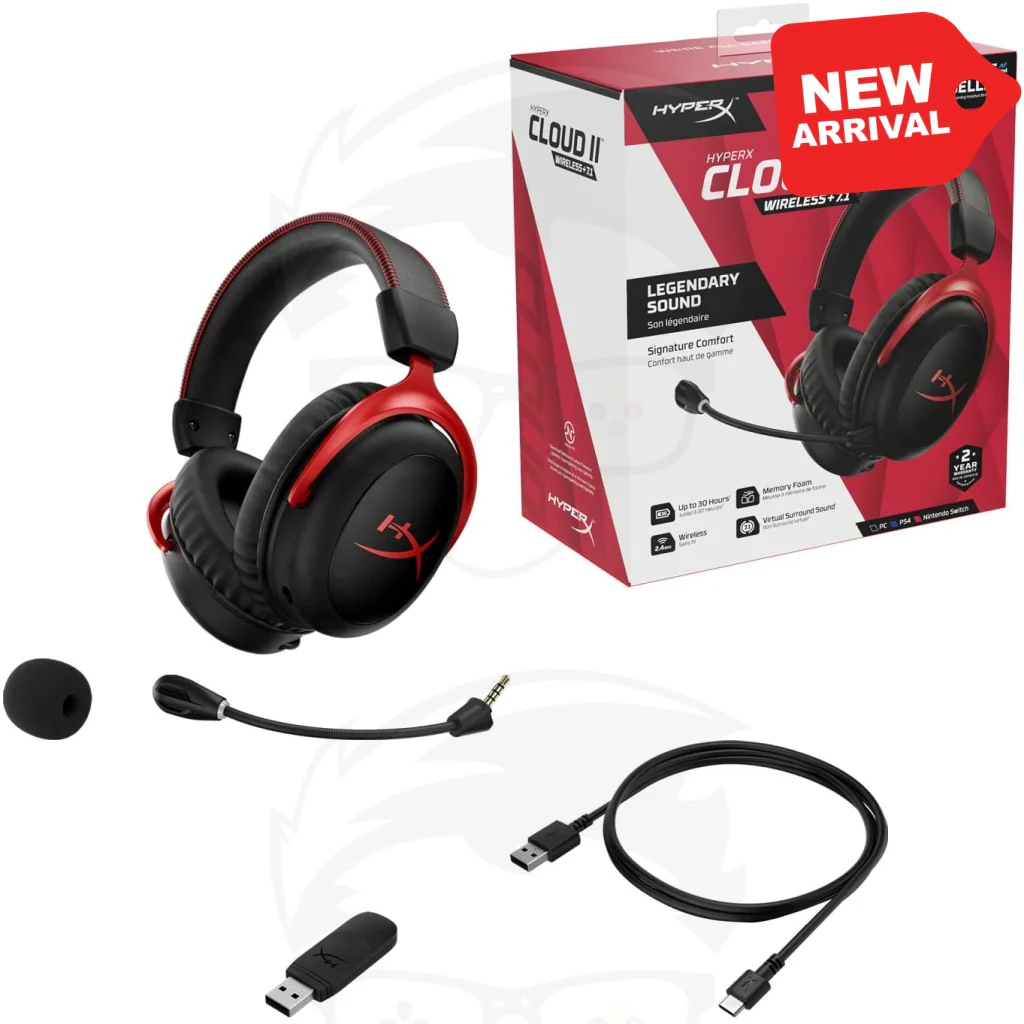 HyperX Cloud II Wireless - Gaming Headset - Image 7