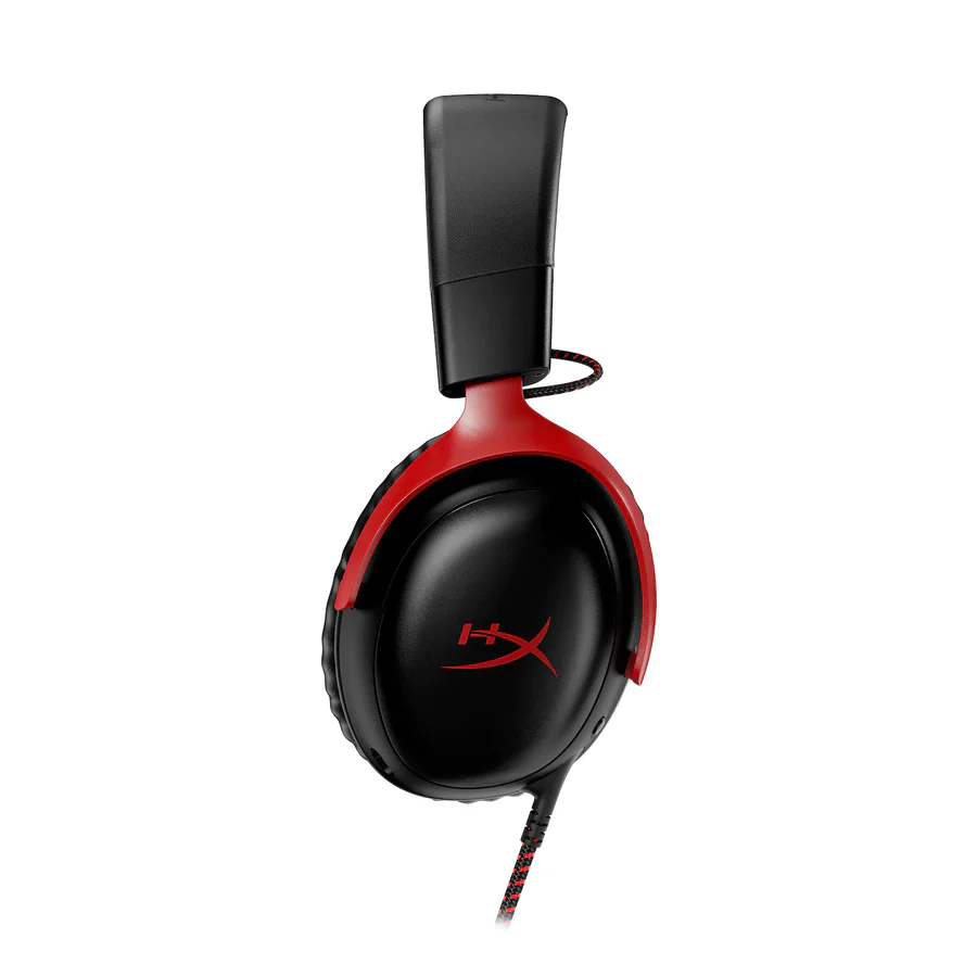 HyperX Cloud III – Wired Gaming Headset ( RED-BLACK ) - Image 3