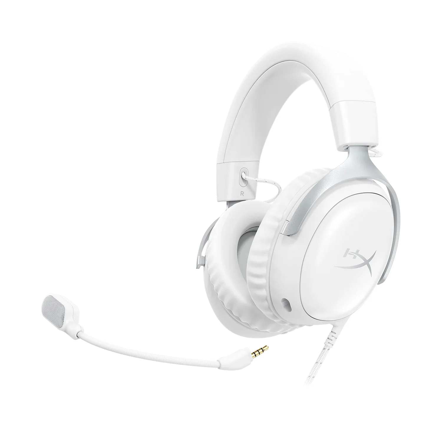 HyperX Cloud III – Wired Gaming Headset ( WHITE ) - Image 2