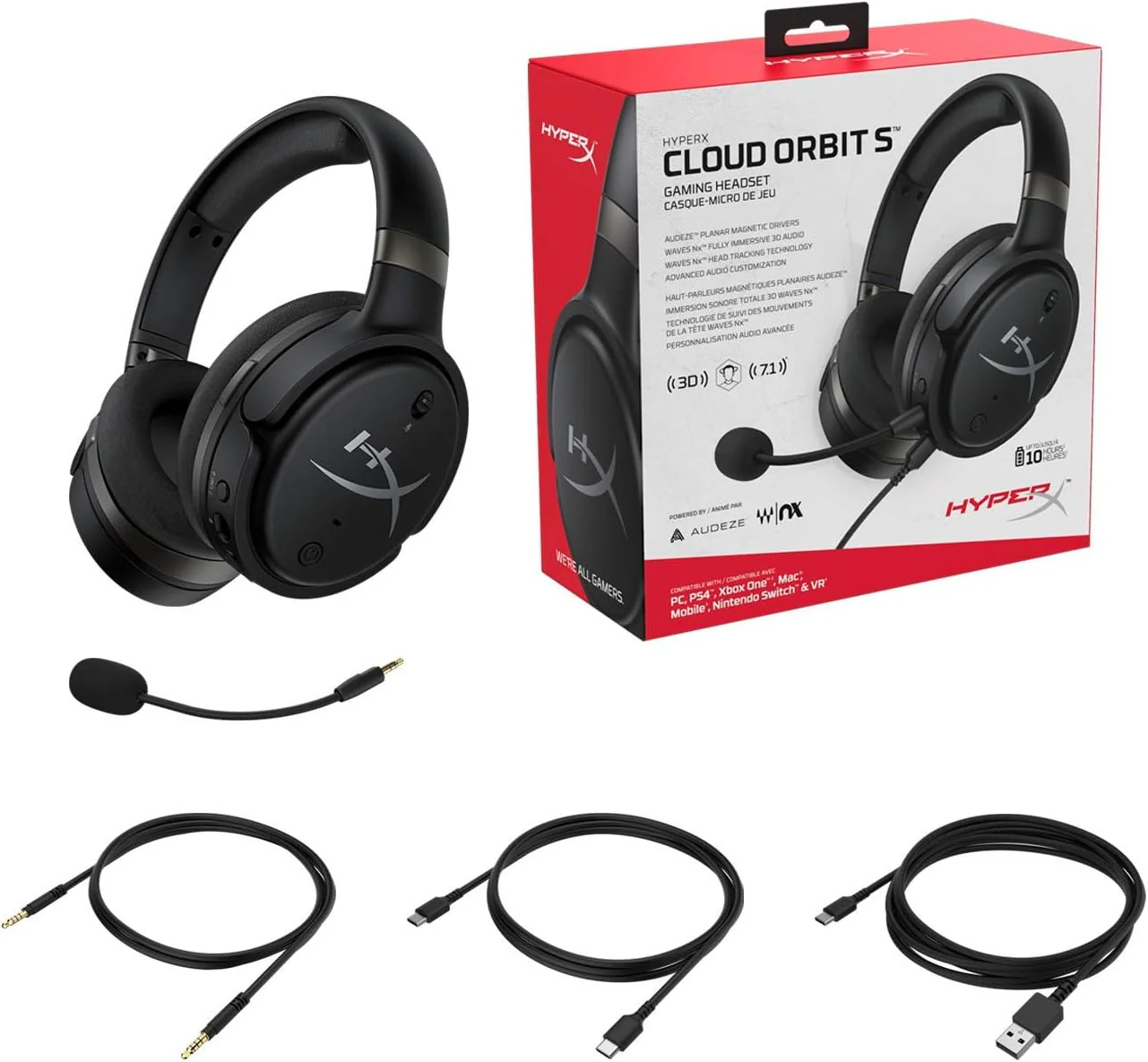 HyperX Cloud Orbit S Gaming Headset with Detachable Microphone - Image 8