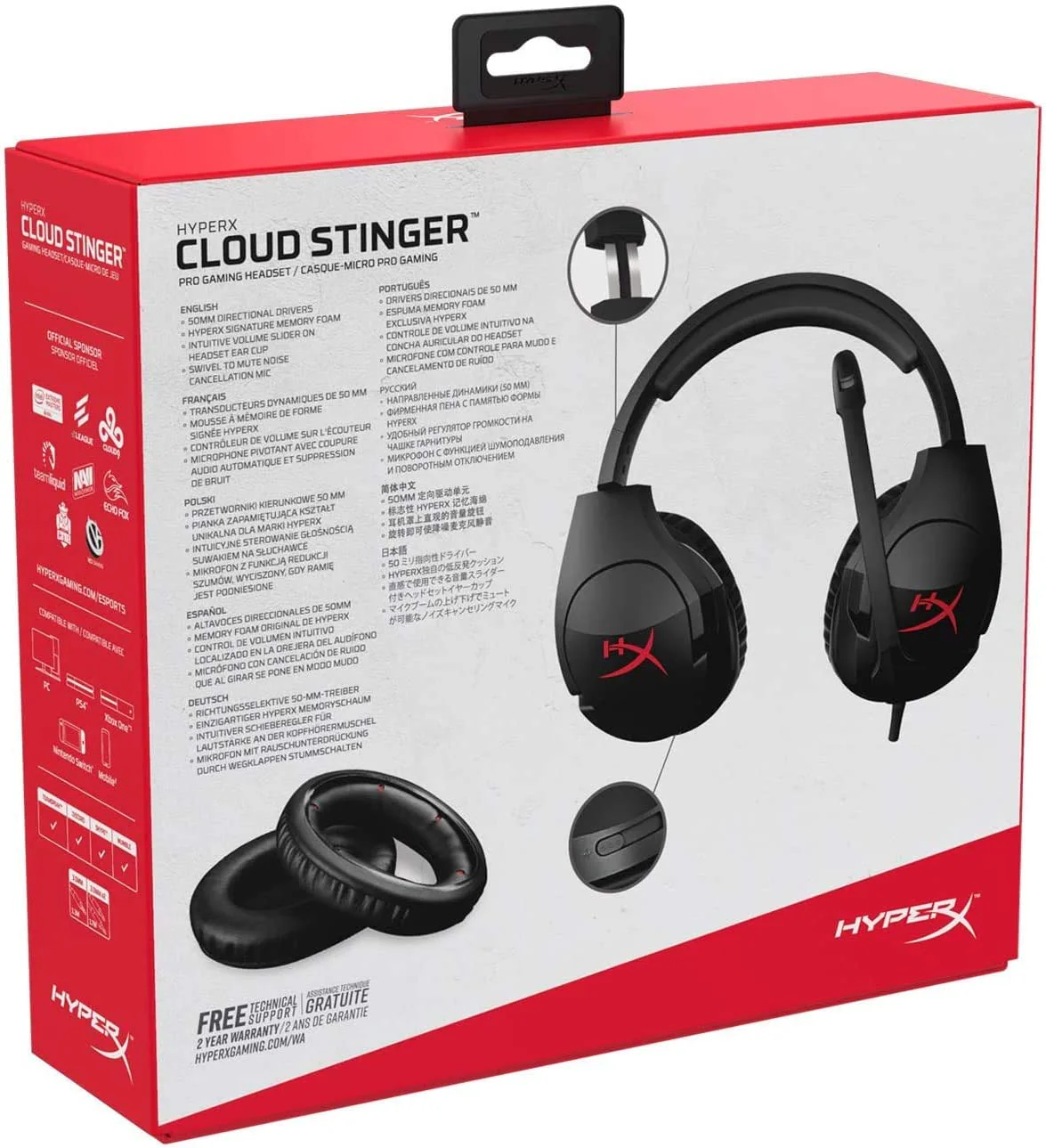 HyperX Cloud Stinger – Gaming Headset - Image 2