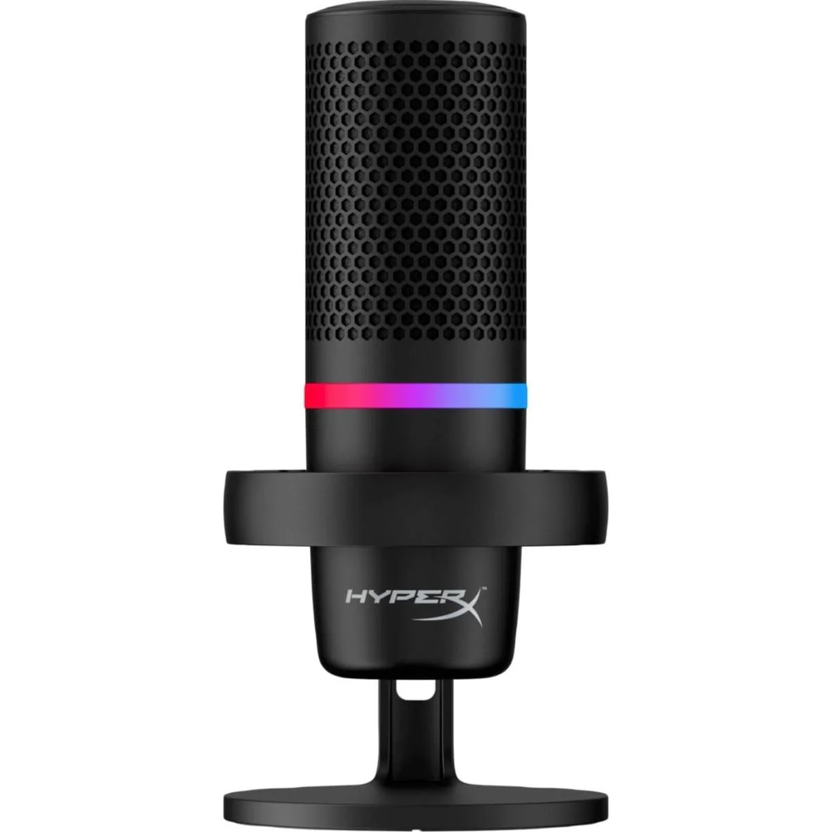HyperX DuoCast - USB Microphone (Black) - RGB Lighting - Image 3