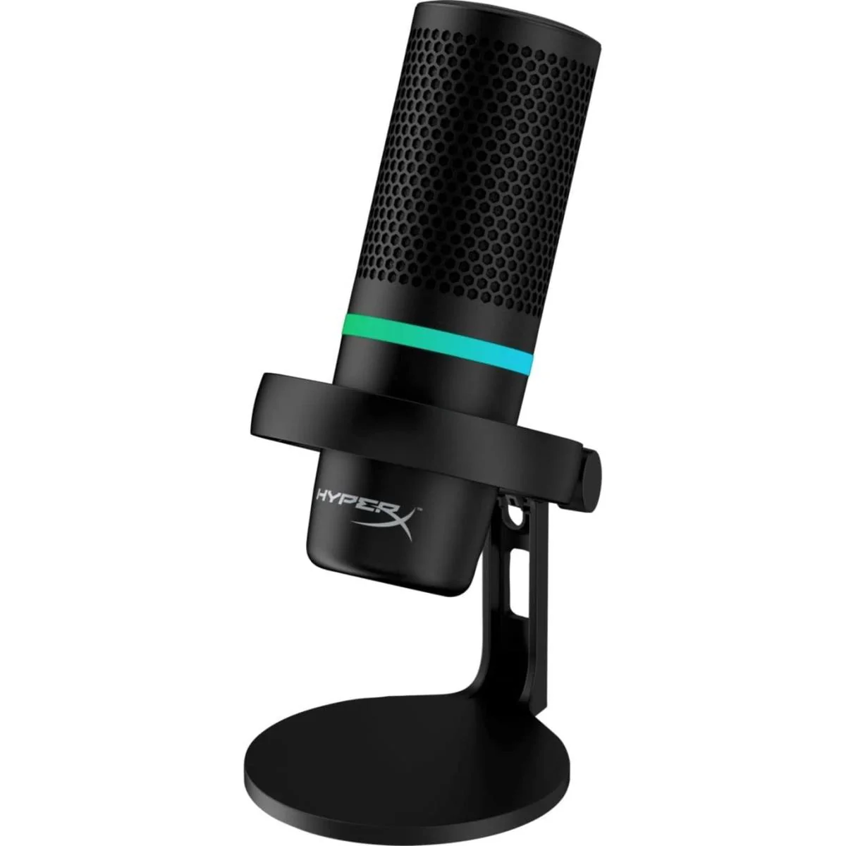 HyperX DuoCast - USB Microphone (Black) - RGB Lighting - Image 4