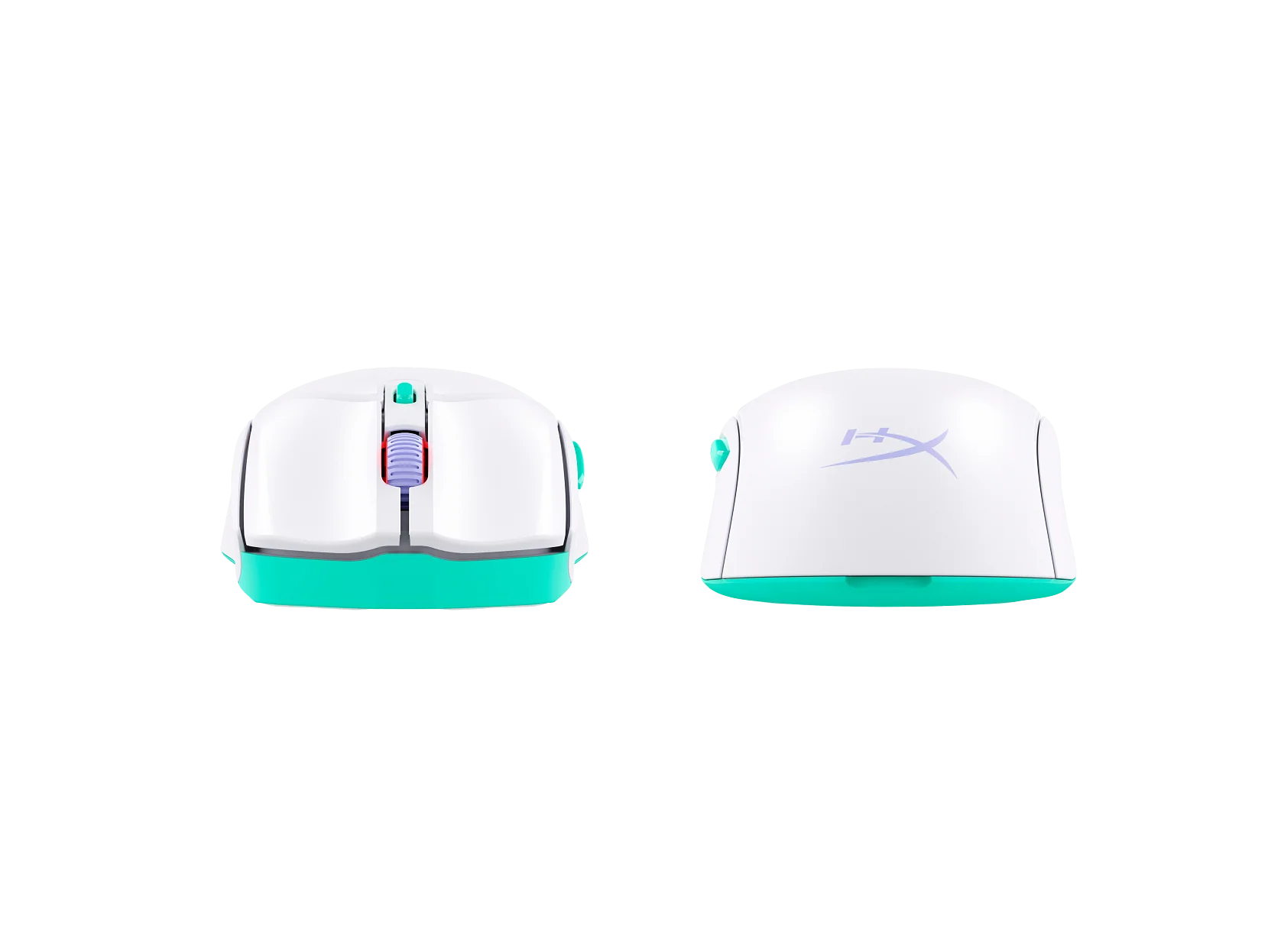 HyperX Pulsefire Haste 2 Core Wireless & Bluetooth Gaming Mouse - White - Image 4