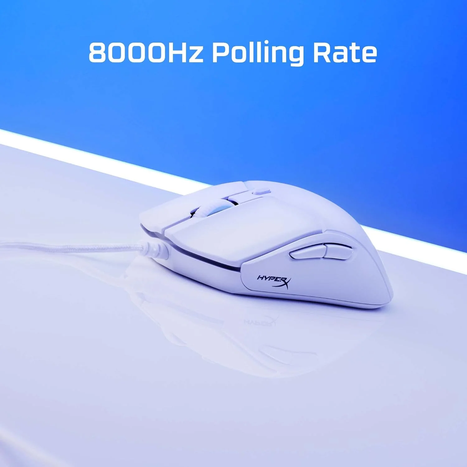 HyperX Pulsefire Haste 2 Wired Gaming Mouse - White - Image 5