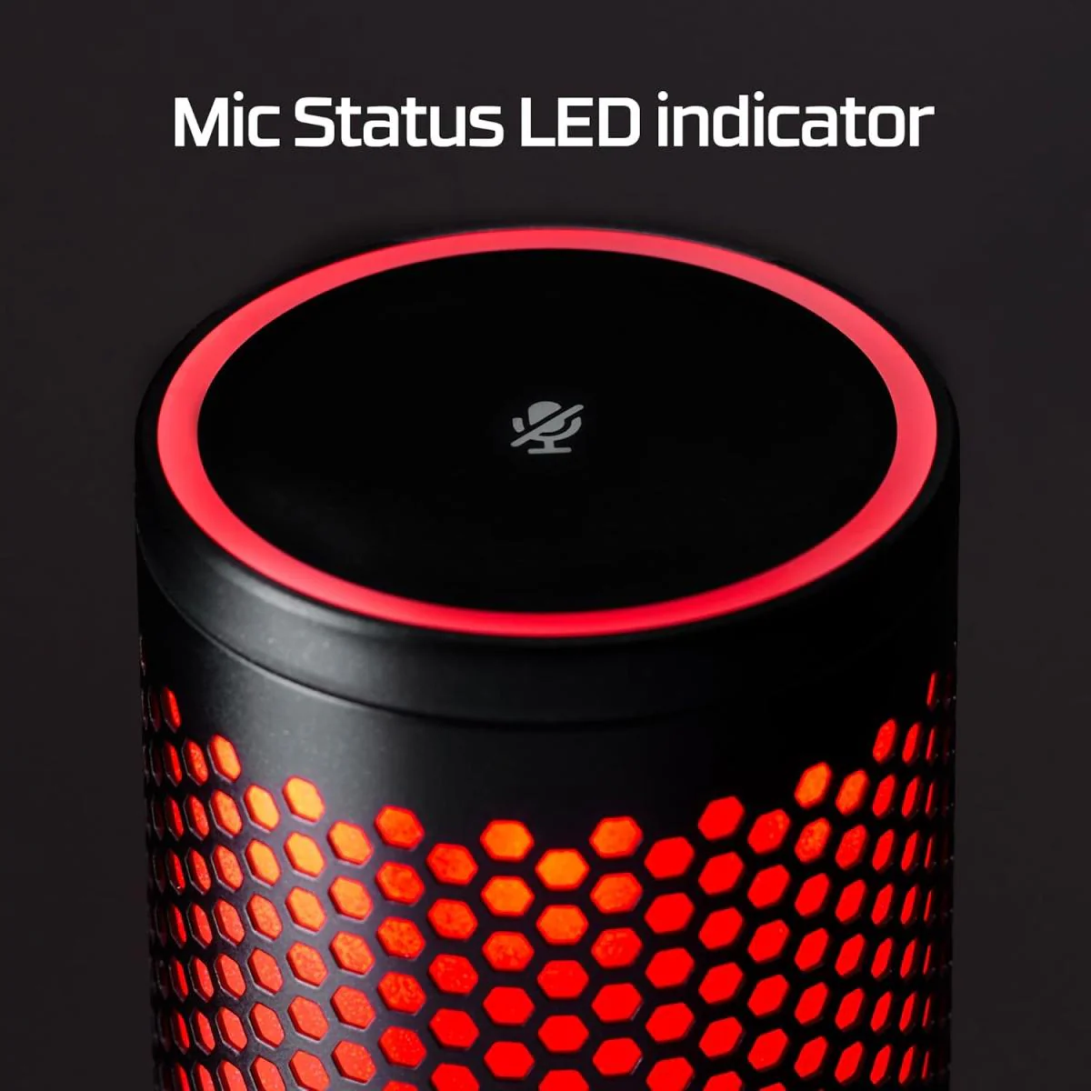 HyperX QuadCast 2 Wired Multi-Pattern USB Condenser Microphone - Black - Image 5