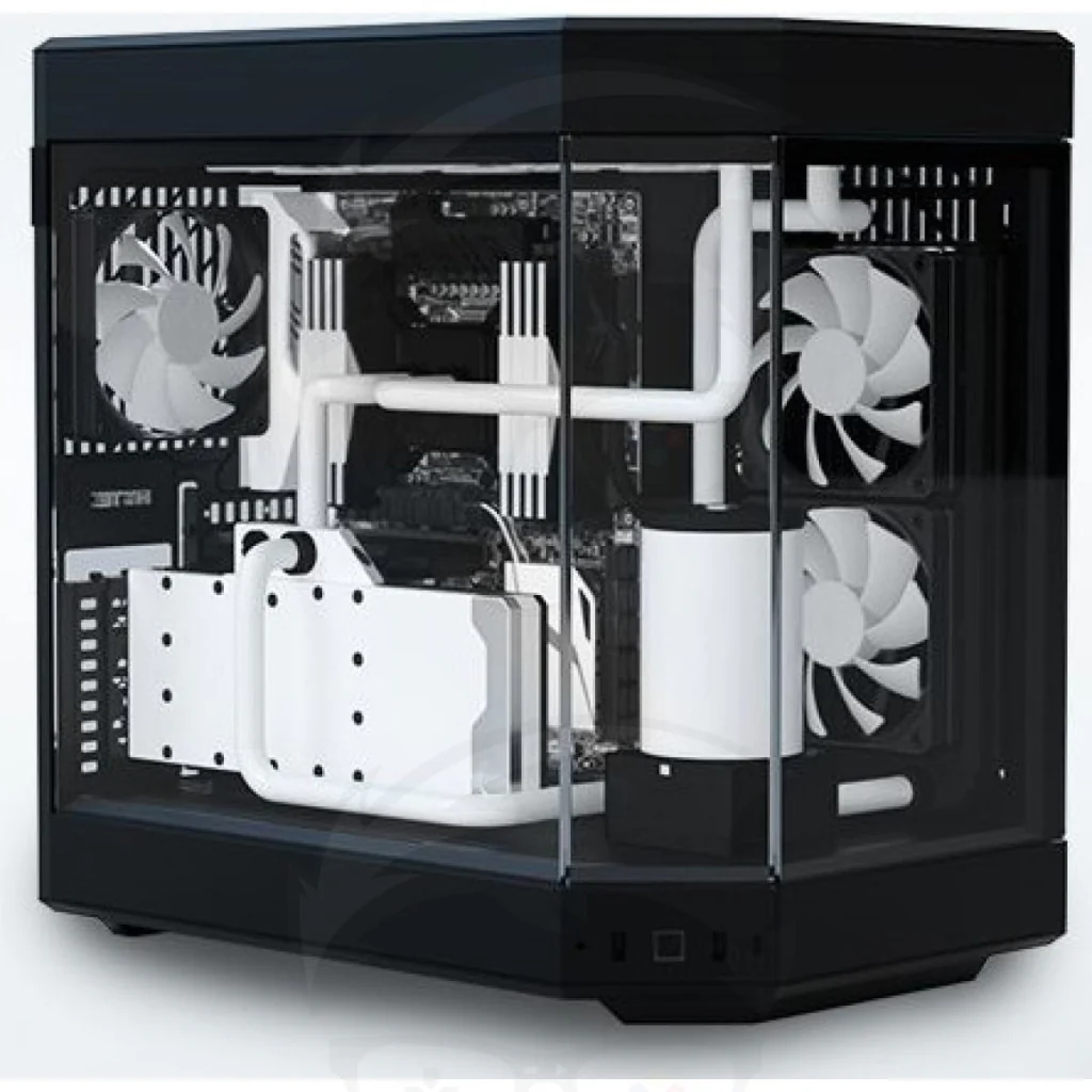 HYTE Y60 Premium Mid-Tower ATX Case (Red/Black/White) GAMING CASE - Image 10