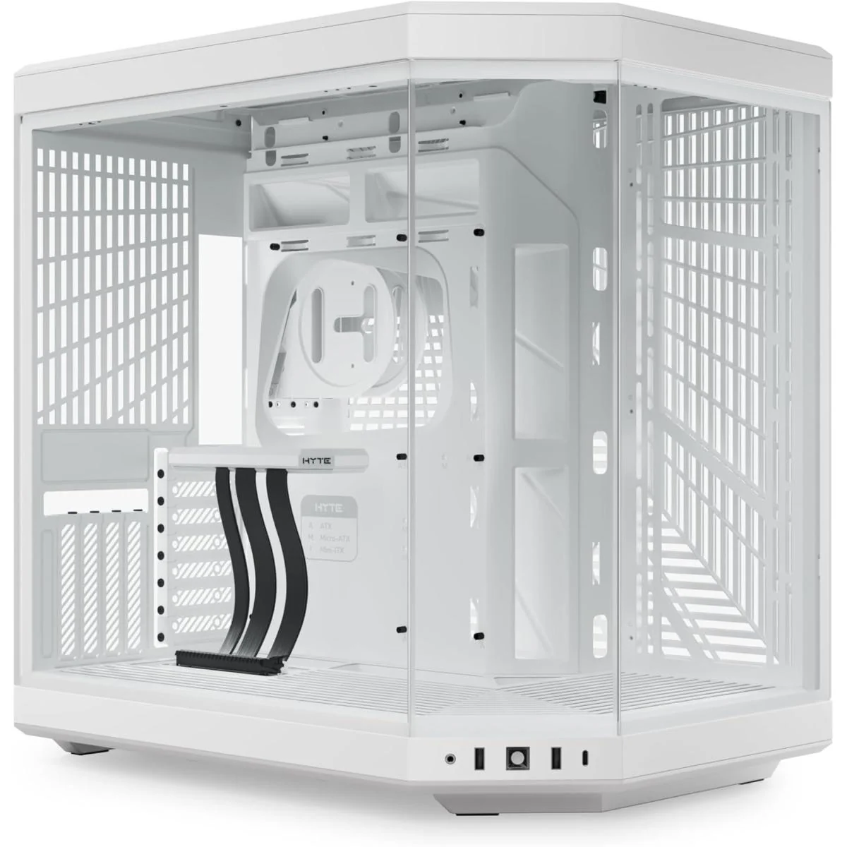 HYTE Y70 Standard Edition (Non-Touch) Dual Chamber ATX Mid Tower Modern Aesthetic Gaming case, Enhanced Edition Gaming Case - Image 2
